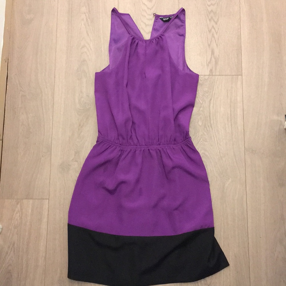 Express purple dress